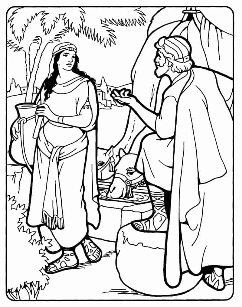 Abraham finds a wife for Isaac