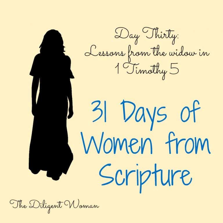Lessons from the Widow of 1 Timothy 5