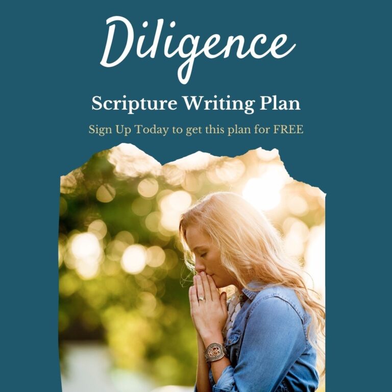 Scripture Writing Plan – Theme: Diligence #3