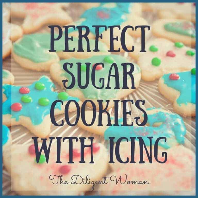 Perfect Sugar Cookies with Icing