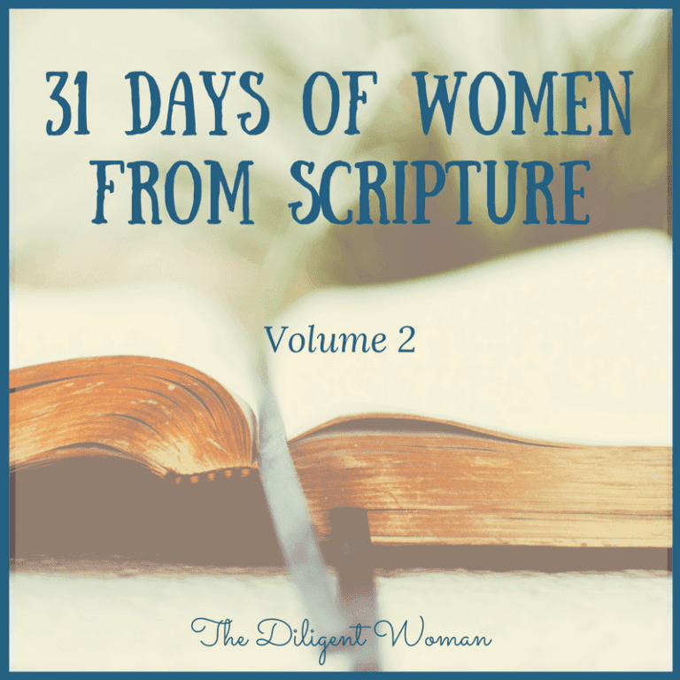 31 Days of Women from Scripture Volume 2 Series