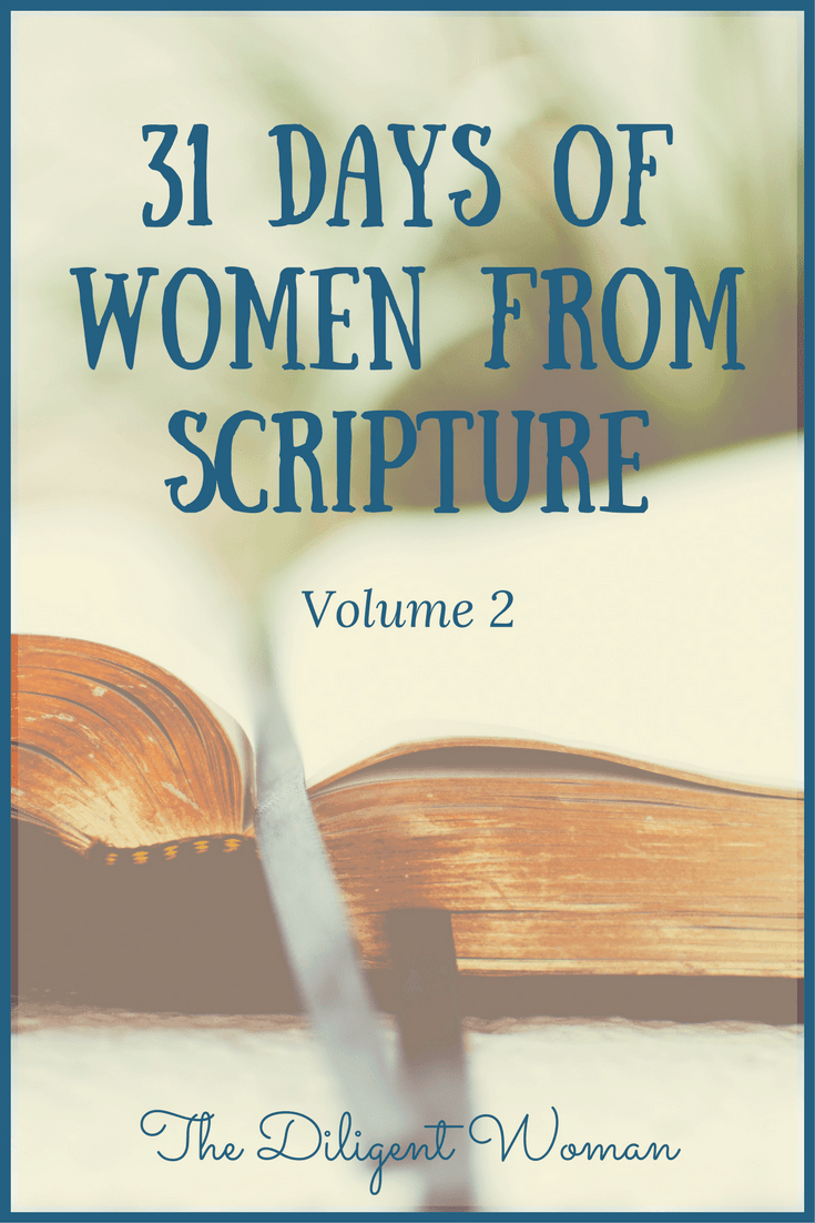 Join us in the second volume of 31 Days of Women from Scripture. Learn how God loved and honored women.