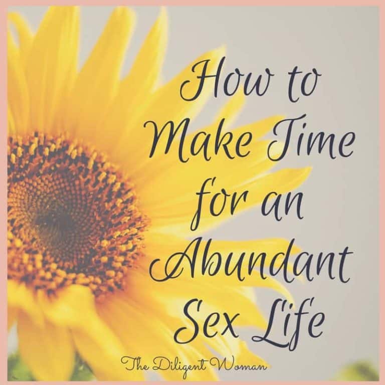 How to Make Time for an Abundant Sex Life