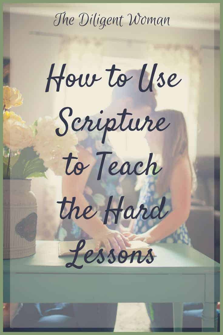 How to Use Scripture to Teach the Hard Lessons to Daughters. Knowledge is power! We need to teach our daughters about difficult things so they are prepared if something happens. God's word is the best place to begin.
