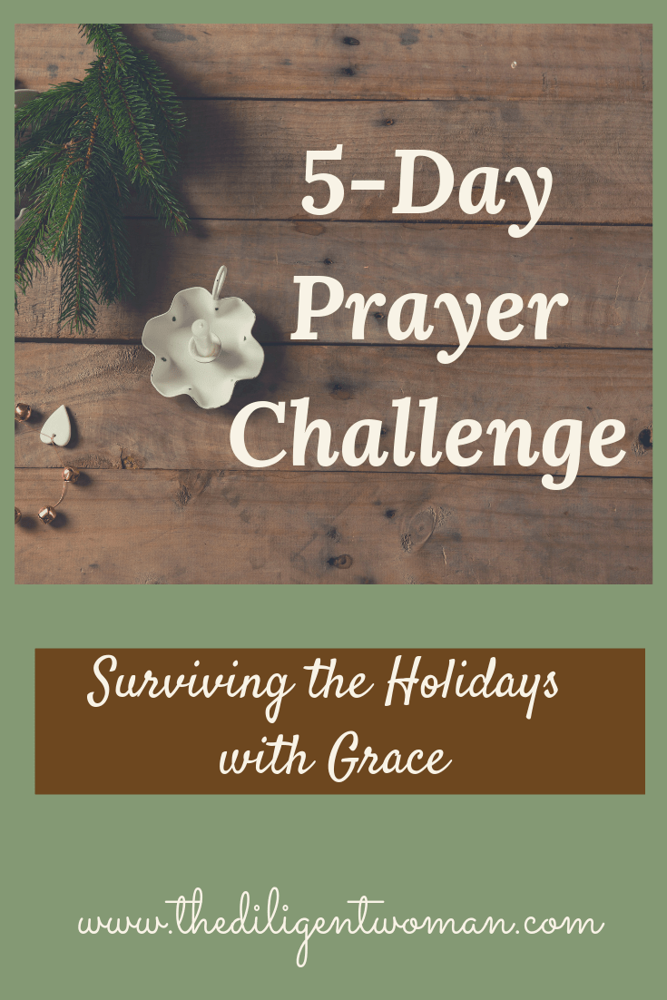 Give it to God. The holidays bring both joy and stress. Am I right? the 5-Day Prayer Challenge will help to keep the stress to a minimum. Take your fatigue, your busy schedule, and your concerns to the Lord! Join others as we work to make the best holiday season possible.