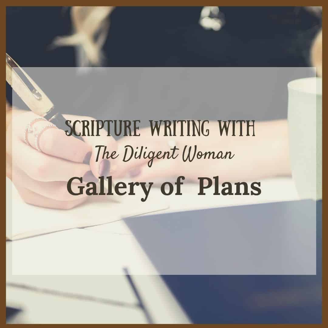 Scripture Writing Plan Gallery