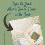 Opt-in | 3 Steps to More Quiet Time for Study and Prayer